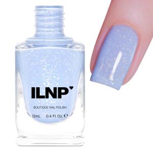 imageILNP Milk Tea  Pastel Orange Speckled Nail PolishUp Above