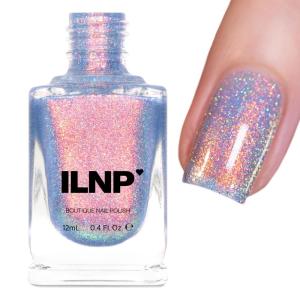 imageILNP Bluebell  Enchanting Sky Blue Shimmer Nail Polish