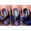 imageILNP Darkest Hour  BlackBased Blue Magnetic Shimmer Nail Polish  Vegan Cruelty Free Non Toxic