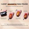imageILNP Darkest Hour  BlackBased Blue Magnetic Shimmer Nail Polish  Vegan Cruelty Free Non Toxic