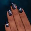 imageILNP Darkest Hour  BlackBased Blue Magnetic Shimmer Nail Polish  Vegan Cruelty Free Non Toxic