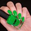 imageILNP Jellybean  Candy Green Holographic Jelly Nail Polish  Vegan Cruelty Free Non Toxic