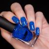 imageILNP Songbird  Vivid Cobalt Blue Holographic Jelly Nail Polish