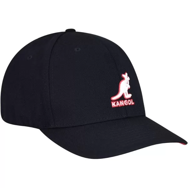3D Wool Flexfit Baseball - Black/S/M