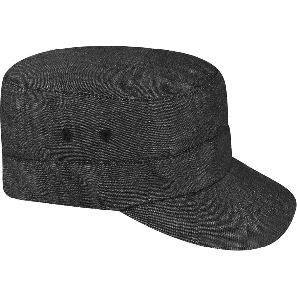 Kangol Men Denim Flexfit Army Cap