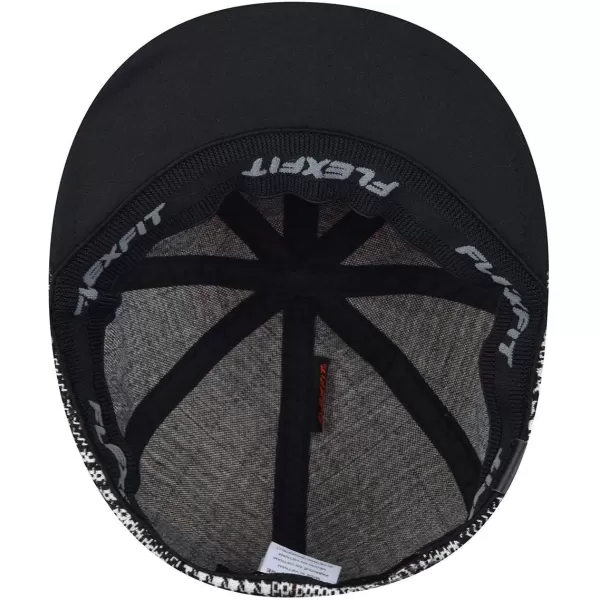 Kangol Pattern Flexfit Cap Black Plaid