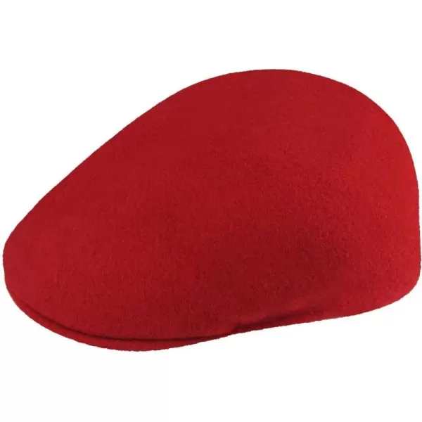 Kangol Wool 504 Hat for Men and Women, Large, Red