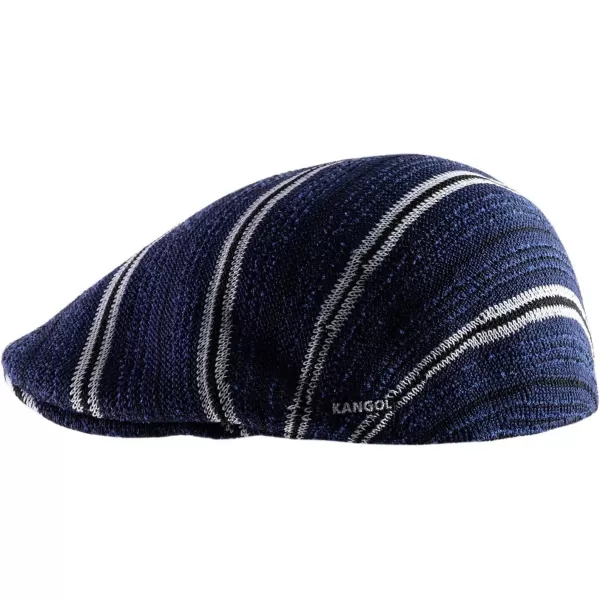 Kangol Diagonal Stripes 507 Cap - Grey/XXL Ivy Caps &amp; Flat Caps