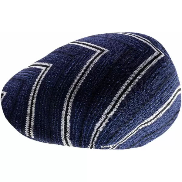 Kangol Diagonal Stripes 507 Cap - Grey/XXL Ivy Caps &amp; Flat Caps