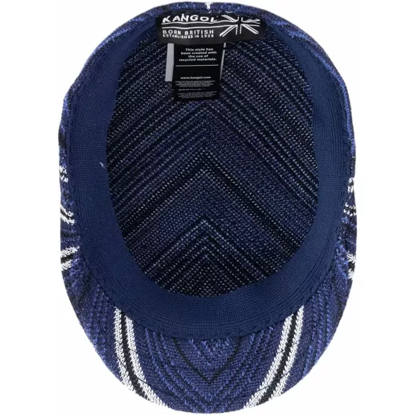 Kangol Diagonal Stripes 507 Cap - Grey/XXL Ivy Caps &amp; Flat Caps