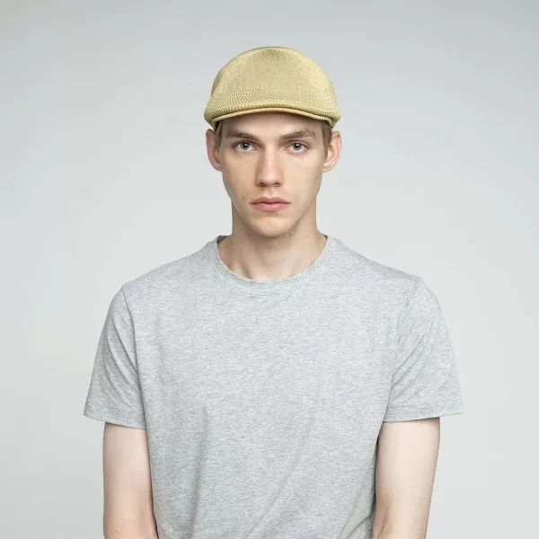 Kangol Tropic 507 Ventair Hat - Deep Springs/XXL Ivy Caps &amp; Flat Caps
