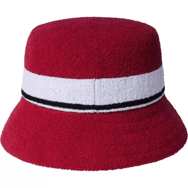Kangol Bermuda Stripe Bucket - Electric Pink/XL Bucket Hat
