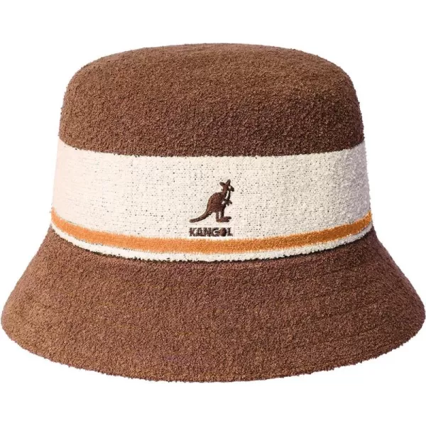 Kangol Bermuda Stripe Bucket - Electric Pink/XL Bucket Hat