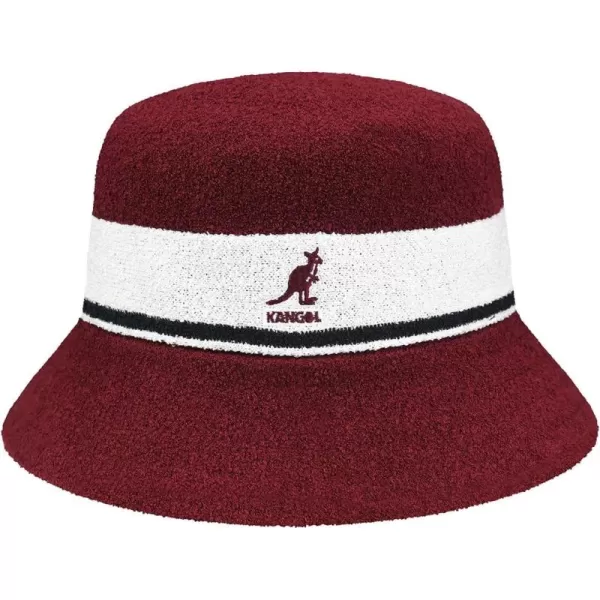 Kangol Bermuda Stripe Bucket - Electric Pink/XL Bucket Hat