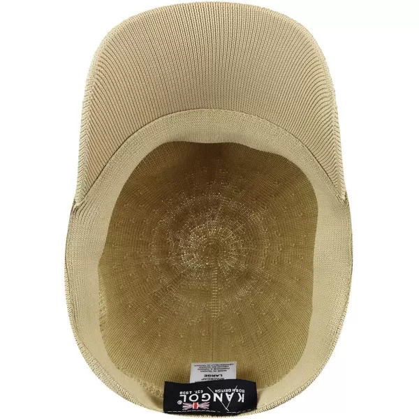 Kangol Tropic Ventair Spacecap Hat  Cherry GlowL Baseball ampamp Sport CapsBeige
