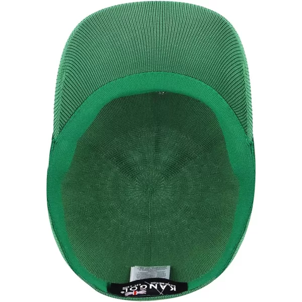 Kangol Tropic Ventair Spacecap Hat  Cherry GlowL Baseball ampamp Sport CapsTurf Green