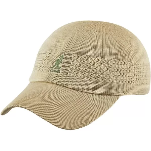 Kangol Tropic Ventair Spacecap Hat  Cherry GlowL Baseball ampamp Sport CapsBeige