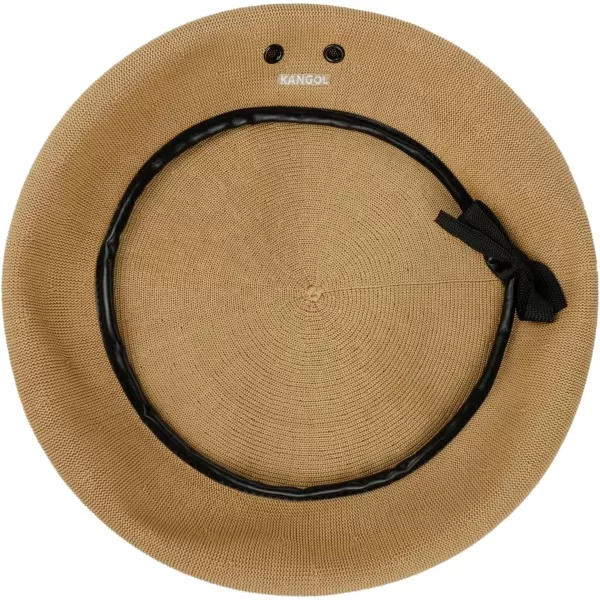 Kangol Monty Tropic Beret  ScarletXLBeige
