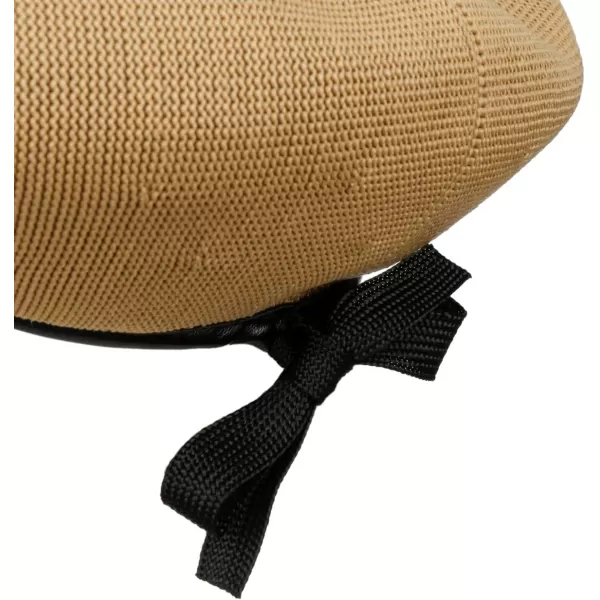 Kangol Monty Tropic Beret  ScarletXLBeige