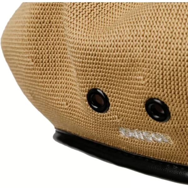 Kangol Monty Tropic Beret  ScarletXLBeige