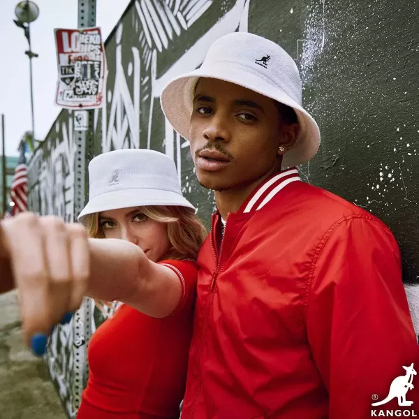 imageKangol Tropic Bin  OatL Bucket HatWhite