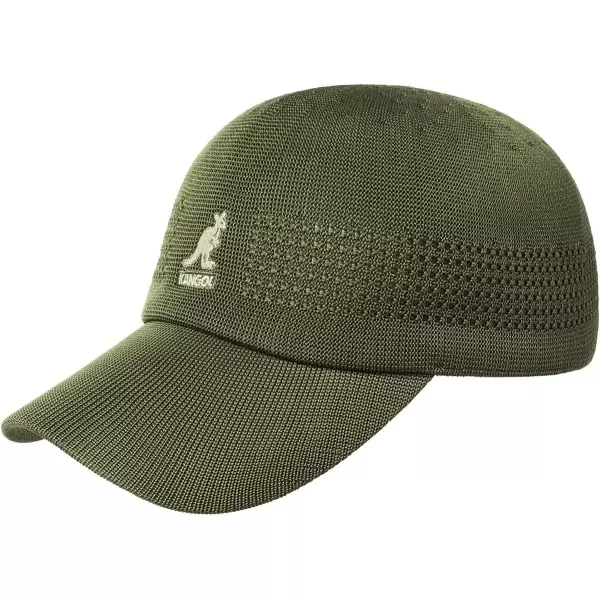 imageKangol Tropic Ventair Spacecap Hat  SolarXL Baseball ampamp Sport CapsArmy Green