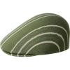 imageKangol Don Stripe 507 Hat  Warm GreyXL Ivy Caps ampamp Flat CapsSea Kelp