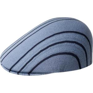 imageKangol Don Stripe 507 Hat  Warm GreyXL Ivy Caps ampamp Flat CapsDenim Blue