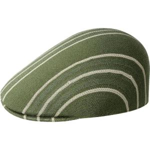 imageKangol Don Stripe 507 Hat  Warm GreyXL Ivy Caps ampamp Flat CapsSea Kelp