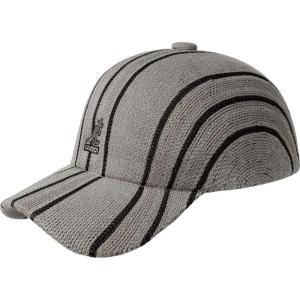 imageKangol Don Stripe Spacecap Hat  Warm GreyXL Baseball ampamp Sport CapsWarm Grey