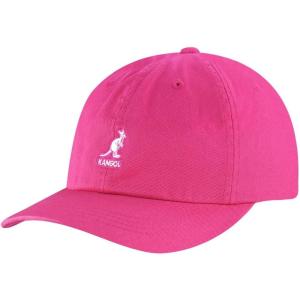 imageKangol Washed Baseball Hat  Papaya Milk  1SFM Baseball ampamp Sport Caps One Size Fits MostElectric Pink