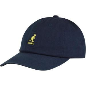 imageKangol Washed Baseball Hat  Papaya Milk  1SFM Baseball ampamp Sport Caps One Size Fits MostNavy