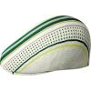 imageKangol Clubhouse Stripe 507 Hat  TanSage GreenS Ivy Caps ampamp Flat CapsWhiteMasters Green