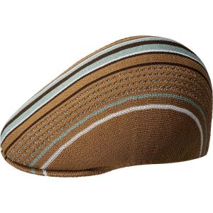 imageKangol Clubhouse Stripe 507 Hat  TanSage GreenS Ivy Caps ampamp Flat CapsTanSage Green