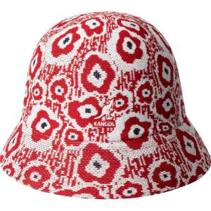 imageKangol Retro Flower Casual  RedXL Bucket HatRed