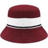 imageKangol Bermuda Stripe Bucket  Electric PinkM Bucket HatCranberry