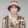 imageKangol Bermuda Stripe Bucket  Electric PinkM Bucket HatMahogany