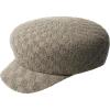 imageKangol Bermuda Check Stitch Mau Hat  Warm GreyXL Ivy Caps ampamp Flat CapsWarm Grey