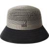 imageKangol Double Mesh Lahinch  Warm GreyBlackXL Bucket HatWarm GreyBlack