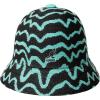 imageKangol Meltdown Casual  BeigeElectric KumquatXL Bucket HatBlackAquatic
