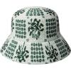 imageKangol Retro Quaint Audrey  GreyBlackM Bucket HatWhiteGreen