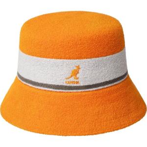 imageKangol Bermuda Stripe Bucket  Electric PinkM Bucket HatElectric Kumquat