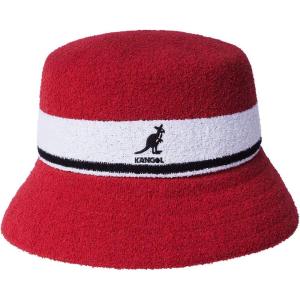 imageKangol Bermuda Stripe Bucket  Electric PinkM Bucket HatScarlet