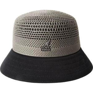 imageKangol Double Mesh Lahinch  Warm GreyBlackXL Bucket HatWarm GreyBlack