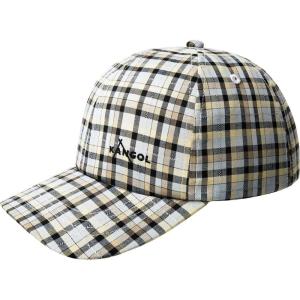 imageKangol Club Plaid Baseball Hat  Yellow Multi  1SFM Baseball ampamp Sport Caps One Size Fits MostGrey