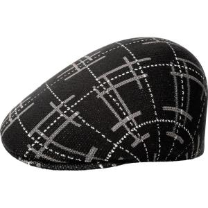 imageKangol Broken Tartan 507 Cap Flat Cap Black Multi SBlack Multi