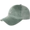 imageKangol Cord Baseball Hat  Denim Blue  1SFM Baseball ampamp Sport CapsSage Green