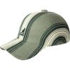 imageKangol Nostalgia Stripe Spacecap Baseball Cap BlackSage Green