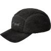 imageKangol Script Faux Sherpa 5Panel Baseball Baseball Cap Black 1SFMBlack