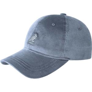 imageKangol Cord Baseball Hat  Denim Blue  1SFM Baseball ampamp Sport CapsDenim Blue